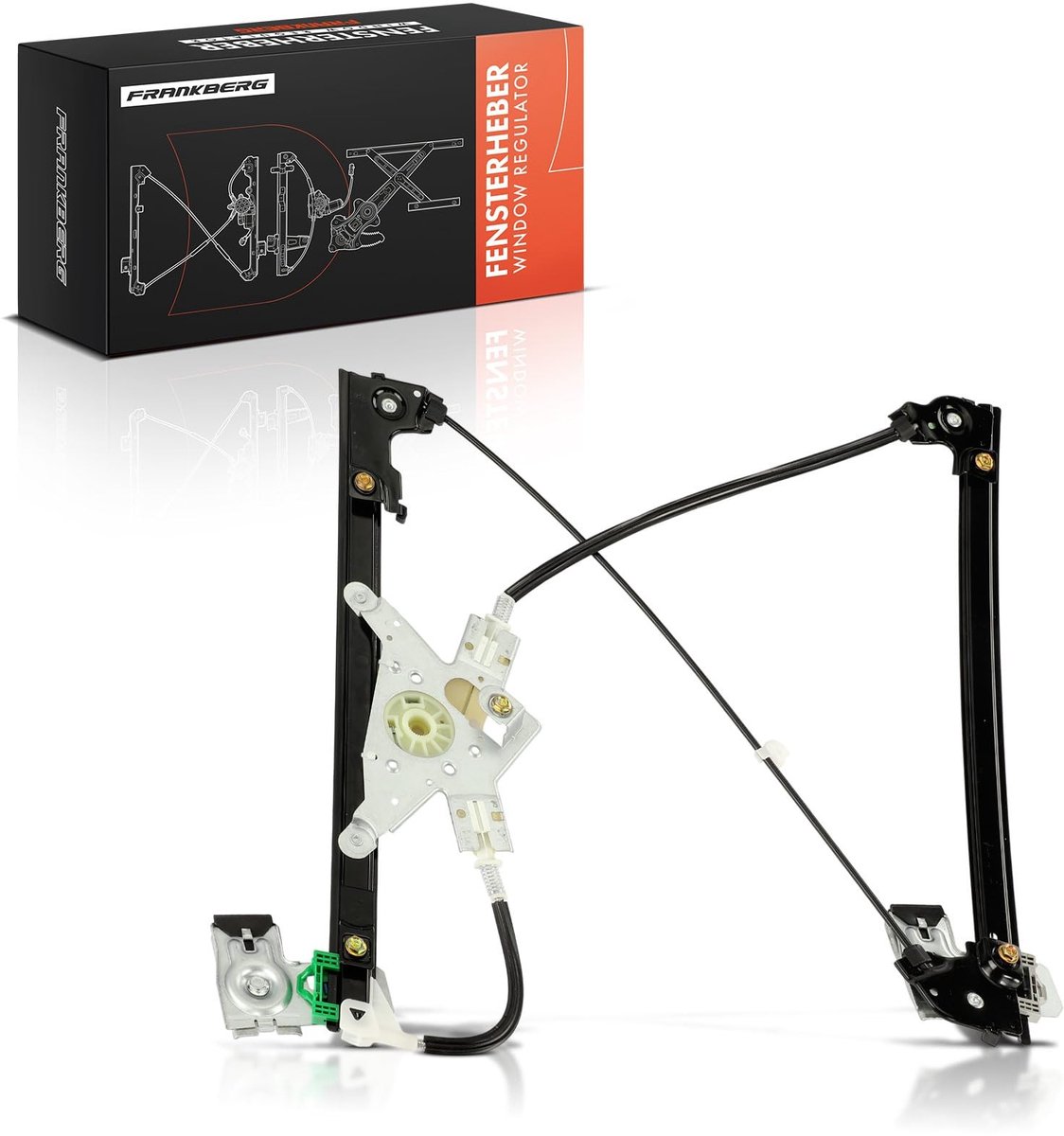 Omgoods - Raam Lifter zonder Motor voor 4/5 Deuren, Voor Diverse Auto Modellen, Voorzijde Rechts