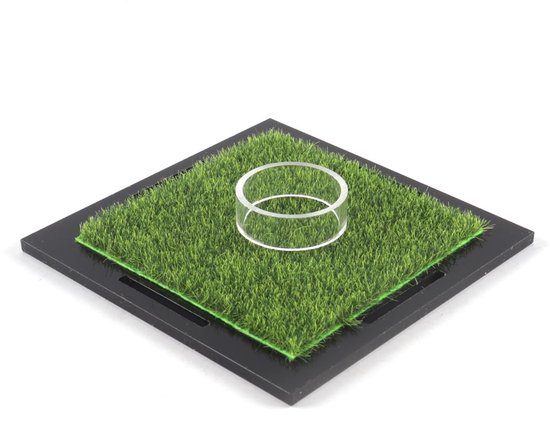 Omgoods - Enkel Golfbal Display - Acryl Houder voor Herinneringen — afbeelding 2