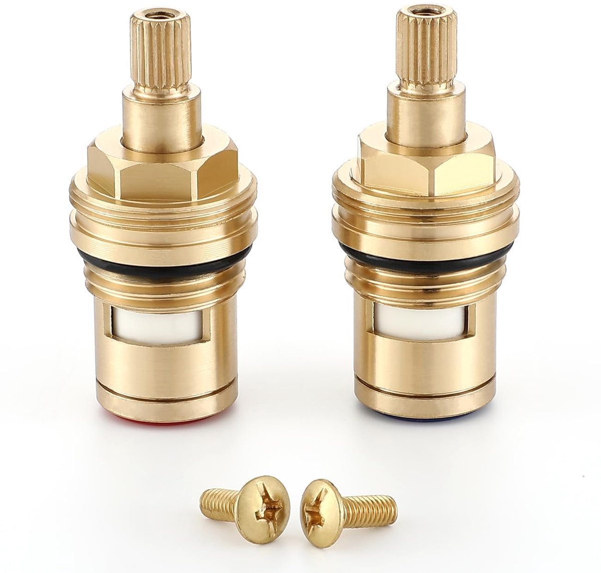 Omgoods - 1/2" Kranen Tapcartridges - Vervangset voor Badkamer en Keuken