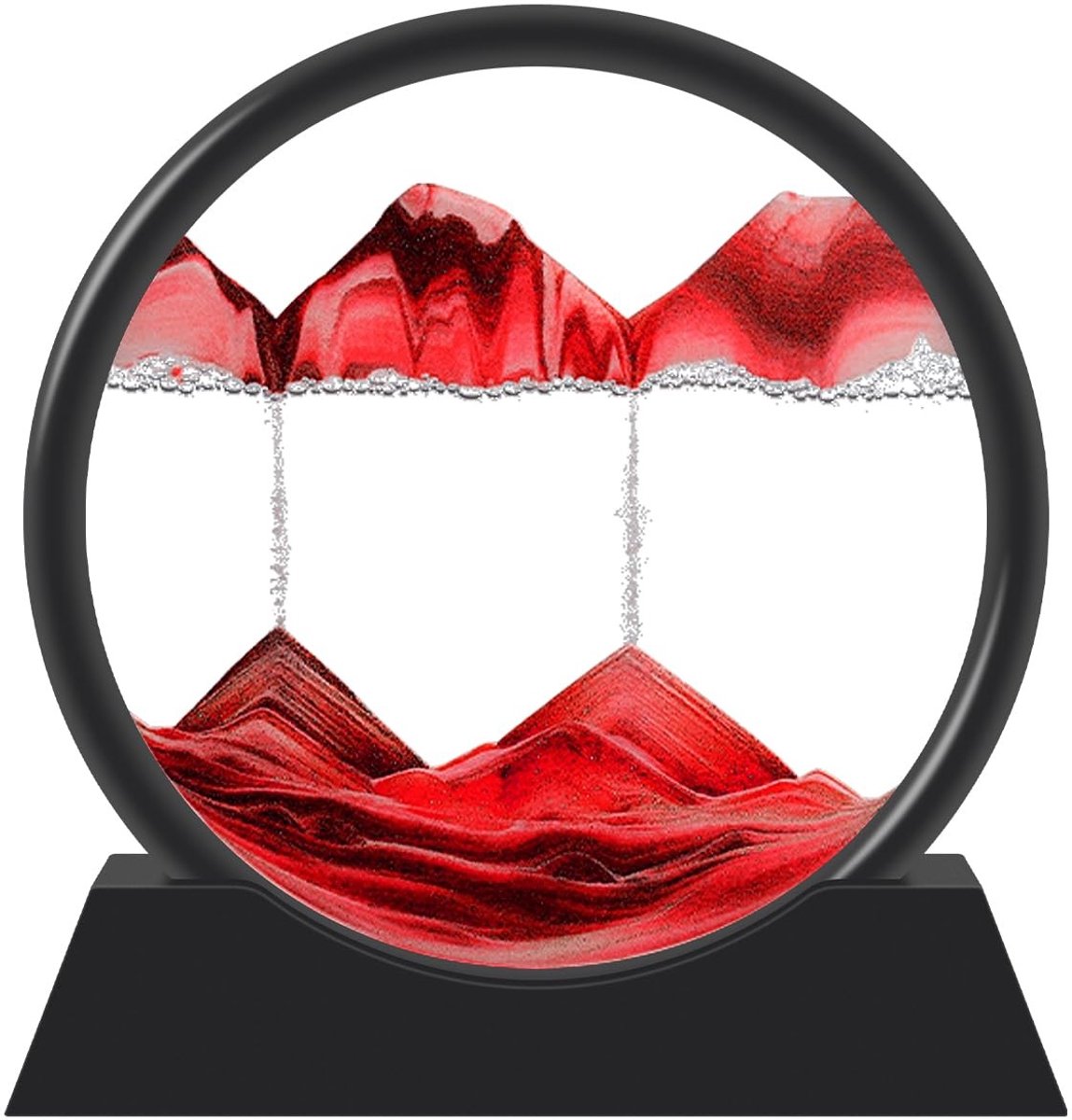 Omgoods - Bewegende Zandkunst Ornament - 3D Zandlandschap Voor Thuis en Kantoor