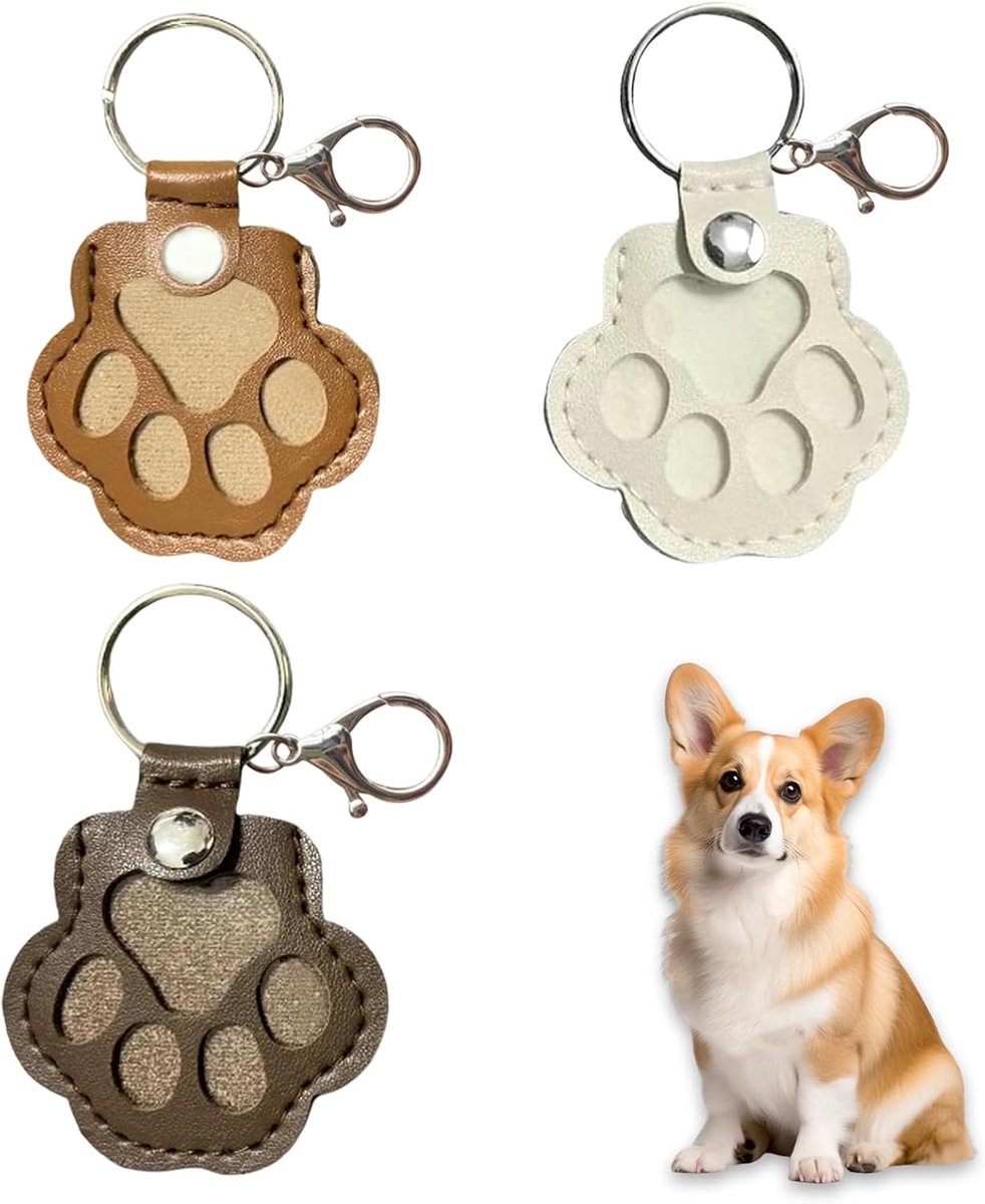 3 stuks sleutelhangers hondenhaar, sleutelhanger voor dierenharen, kattensleutelhanger, herinnering, met kat, huisdier, hondenpoot verzamelaar, sleutelhanger voor het verzamelen, van katten en