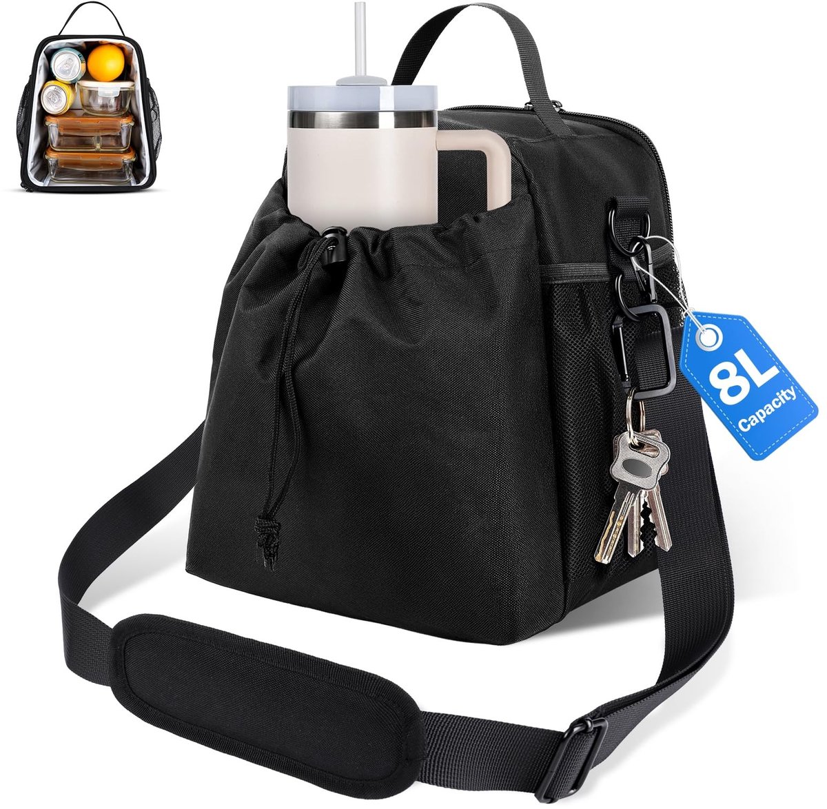 Omgoods - 8L Koeltas voor Volwassenen - Zachte Picnic Thermos Tas