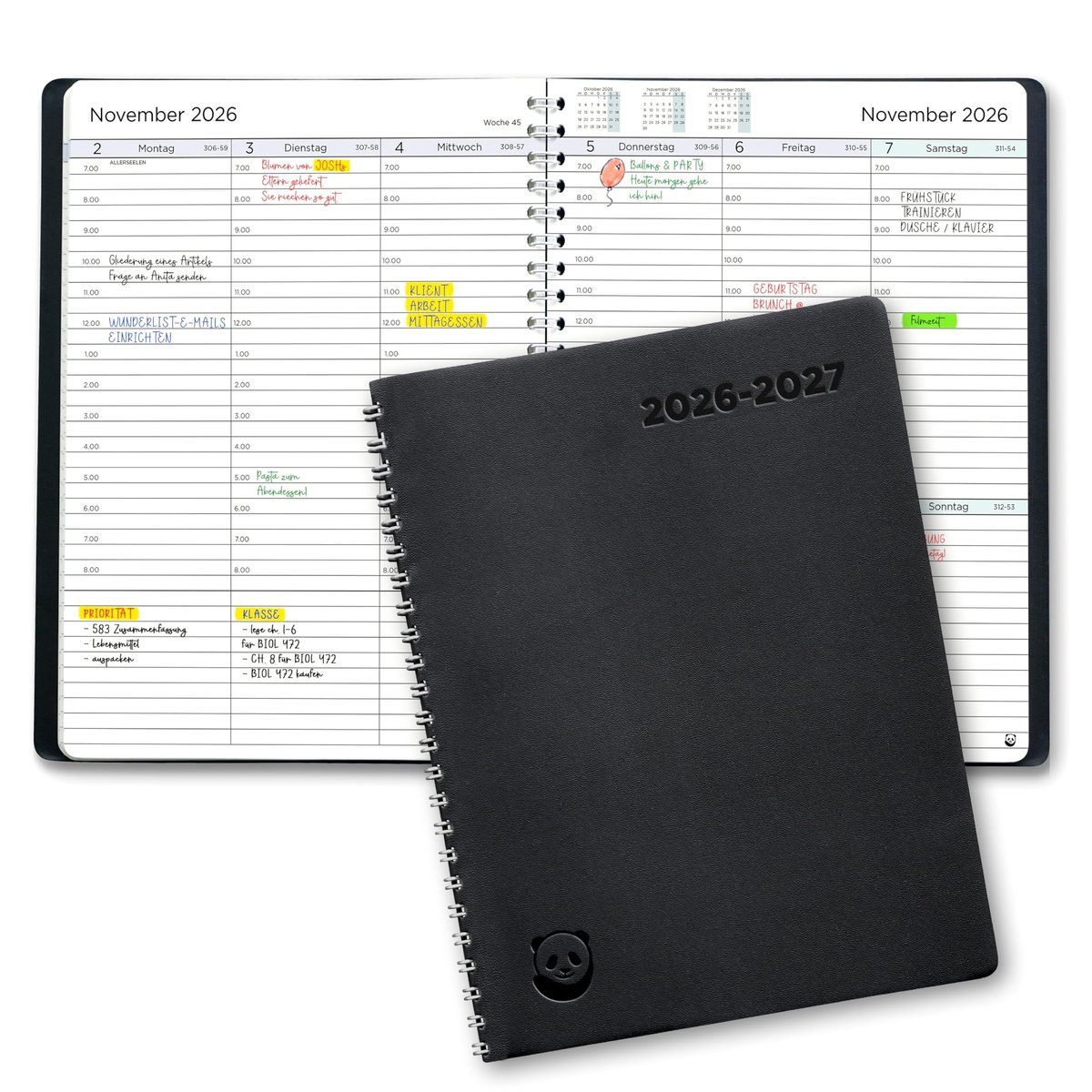 Omgoods - Diary 2026-2027 - A5 Planner - Duits