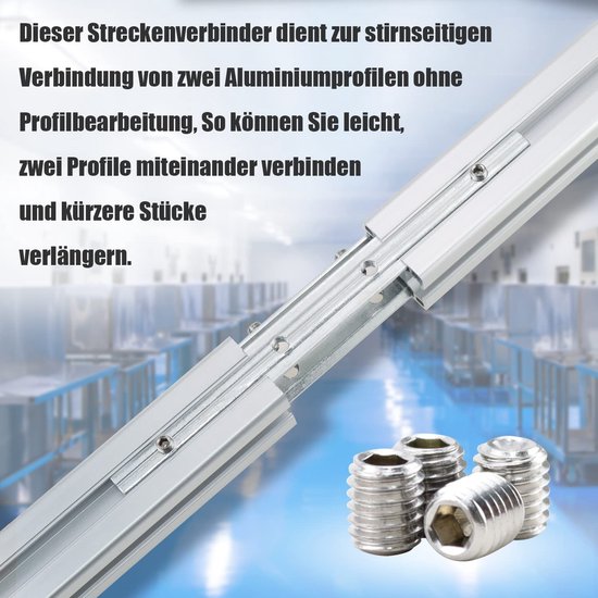 10 stuks verbindingsstukken profielverbinders aluminium profiel connector aluminium profiel 3030 superlicht aluminium profiel aluminium profielen connectoren voor constructieprofielen aluminium — afbeelding 5