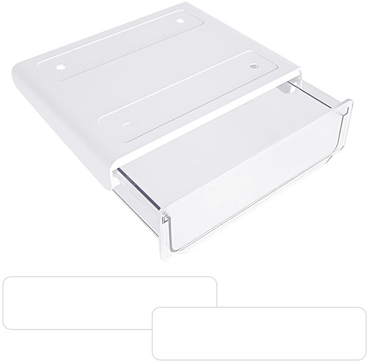 Omgoods - Zelfklevende Lade Organizer - Verborgen Onder Tafel Opbergdoos voor Kantoor en Thuis