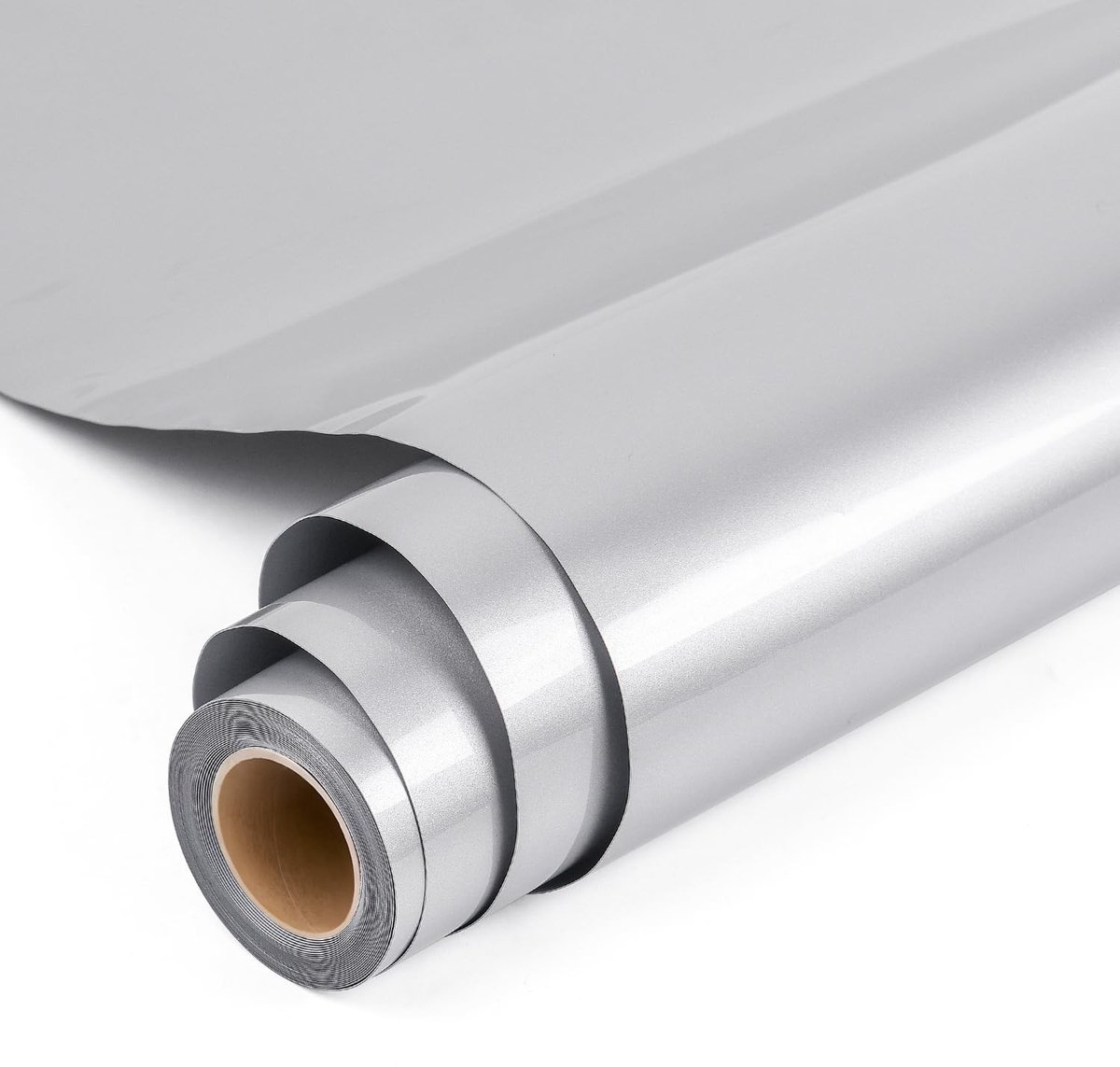 Omgoods - Premium Strijkfolie voor Plotters - Zilver 12x600 cm
