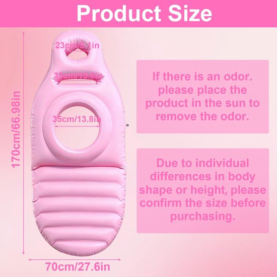 Omgoods - Luchtbed voor Zwangere Vrouwen - Ergonomisch Ontwerp met Hulppunt voor Buikslapers — afbeelding 5