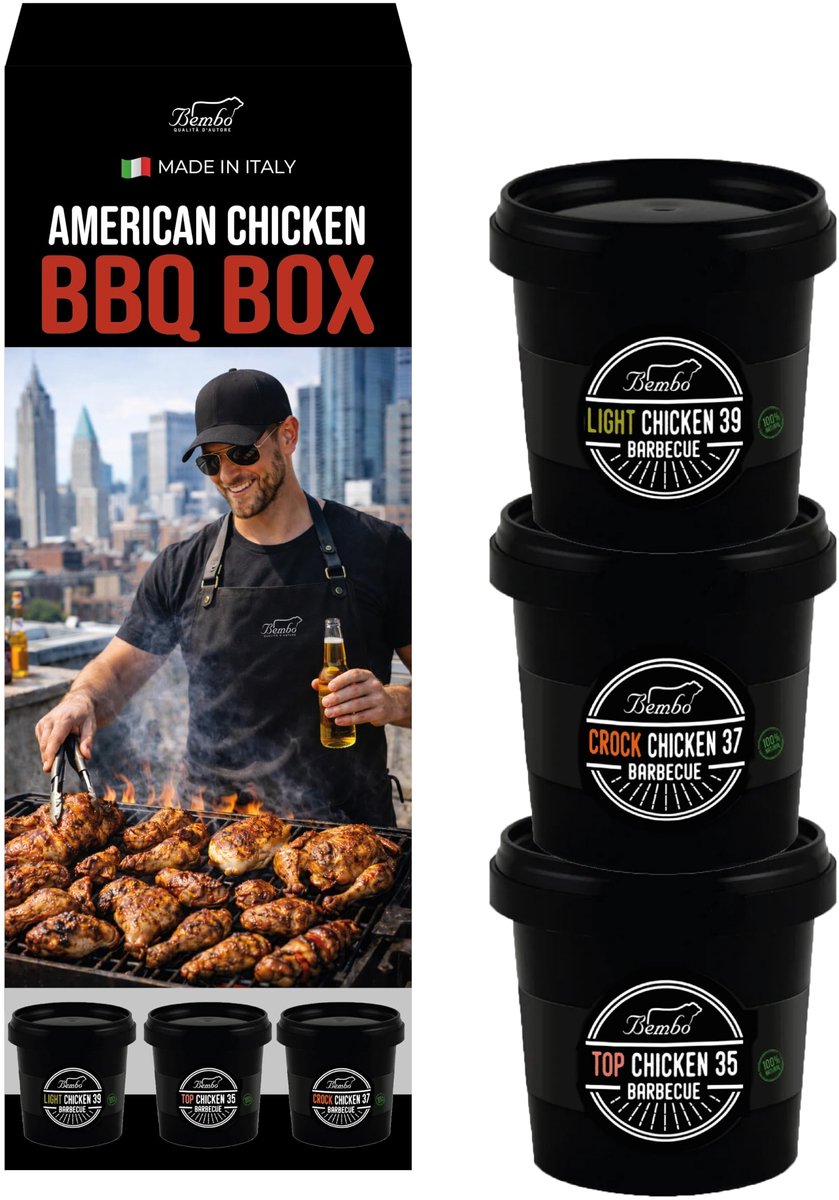 Omgoods - Set van 3 Kruidensets voor Kip - Rub voor Grill en Oven