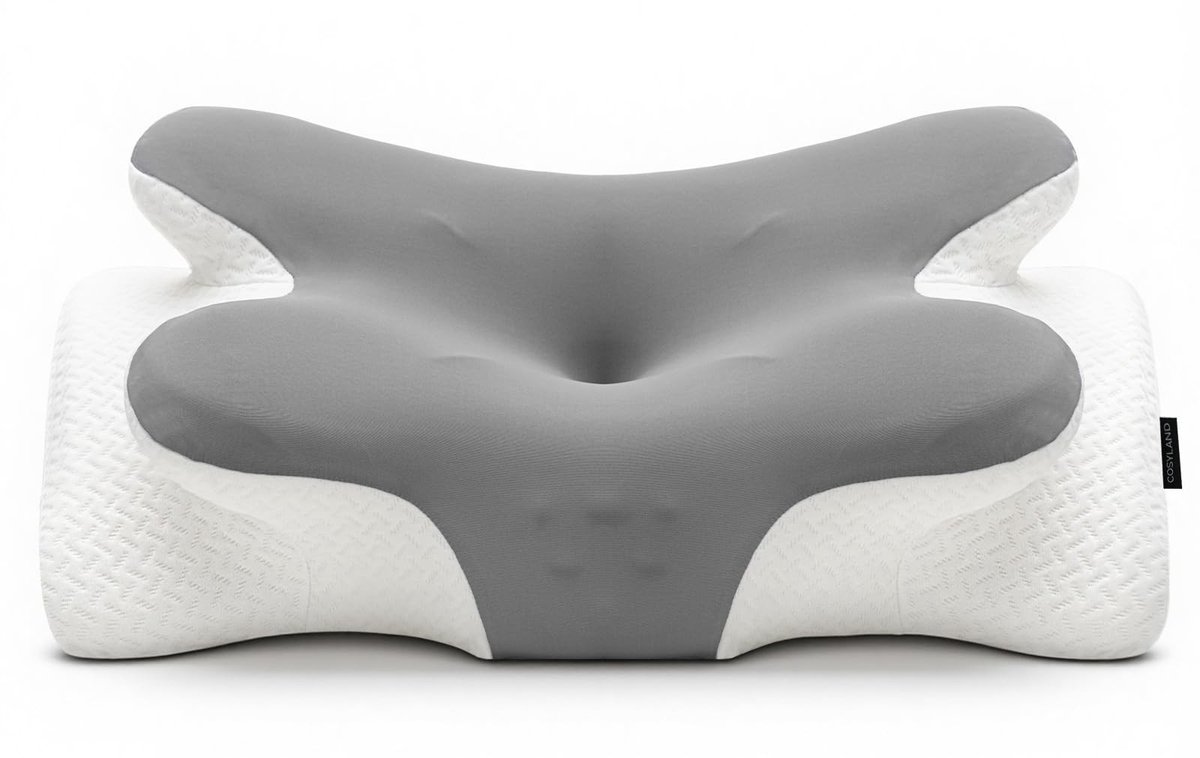 Omgoods - Memory Foam Kussen - Ergonomisch Neksteunkussen