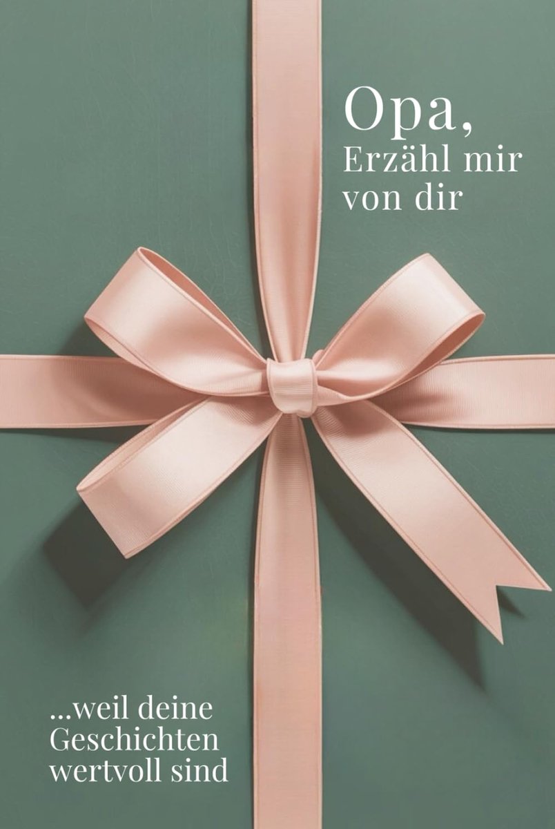 erzähl mir von dir – Das Opa Geschenk Buch: Das Ausfüllbuch für Opas zu Geburtstag, Weihnachten oder einfach so mit Platz für Erinnerungen, Fotos und Bonusteil für gemeinsame Zeit