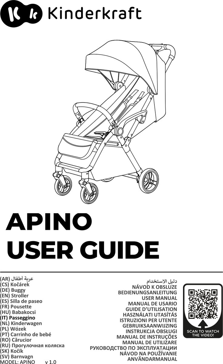 4kraft sp. z o.o. Kinderkraft APINO - Buggy thumbnail 5