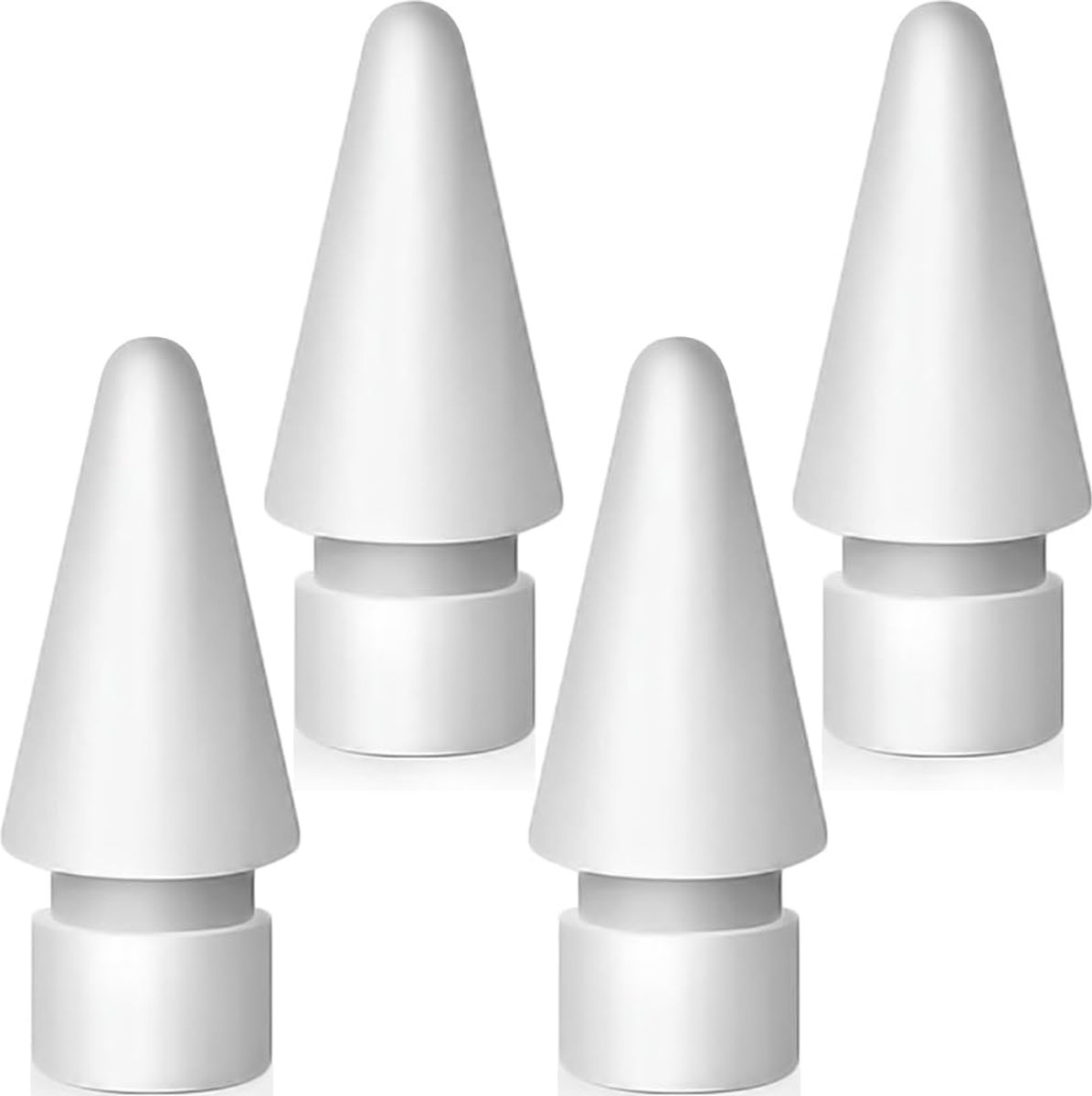 Vervangingstips voor Apple Pencil 2e Generatie/1e Generatie tips, iPencil Nibs Accessoires voor iPad Pro Pencil 2/1 Gen (4 Pack)