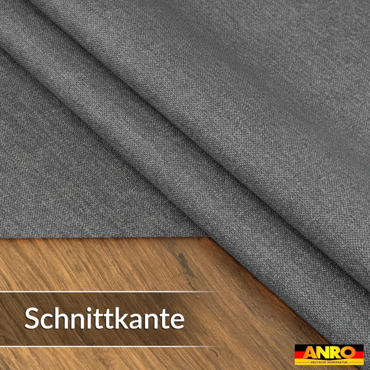 Omgoods - Tafelkleed - Afwasbaar en Waterafstotend - Donkergrijs Rond 140 cm