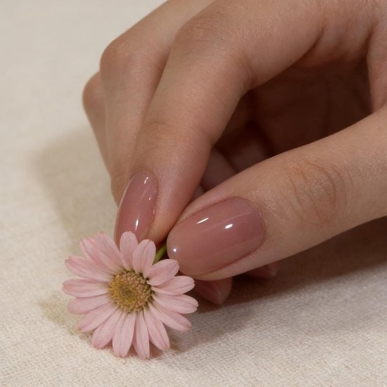 24 Stuks Press On Nails, Korte Square, Roze - Salonkwaliteit Soft Gel Nagels voor Plakken, Natuurlijk Draggevoel & 1-3 Weken Houdbaarheid — afbeelding 4