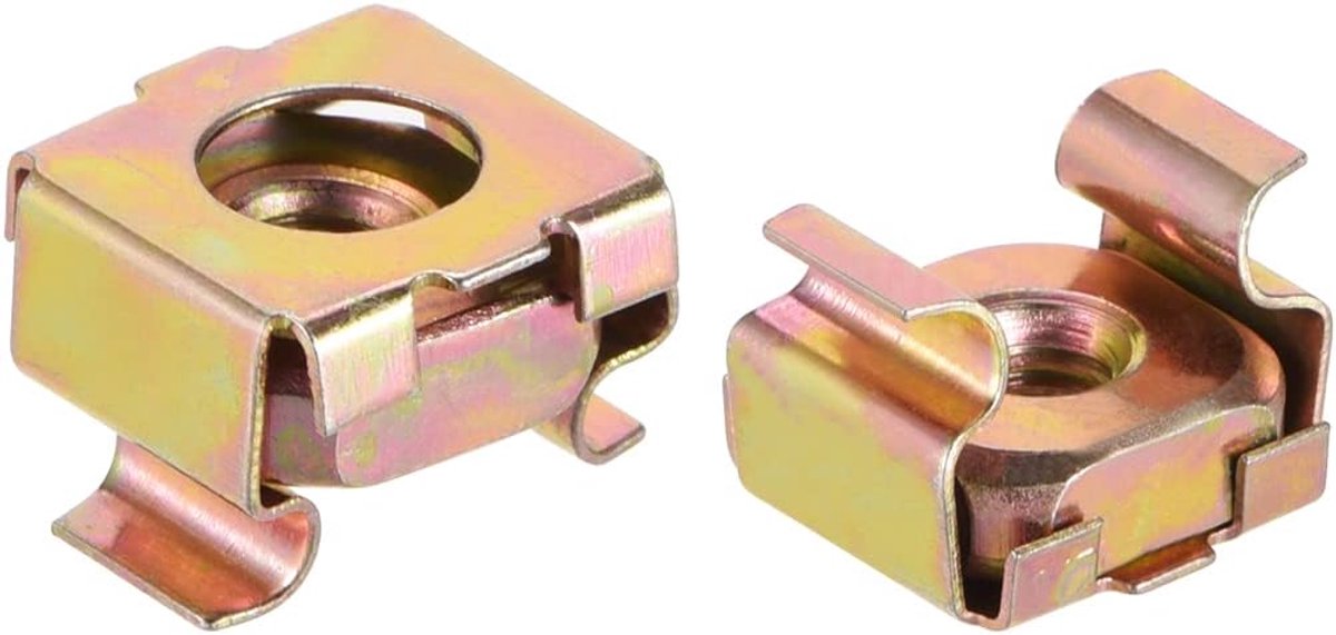 M4 kooimoer, koolstofstaal, verzinkt, geel, 10 stuks M4 10 pcs Yellow Zinc
