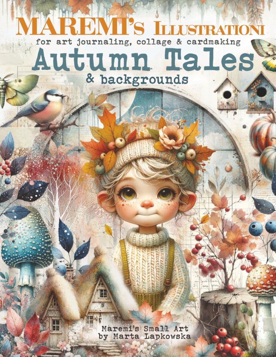 SnelShoppen - MAREMI'S Illustraties voor Kunstjournaling, Collage & Kaartenmaken Herfstverhalen & Achtergronden: 500+ Herfstafbeeldingen