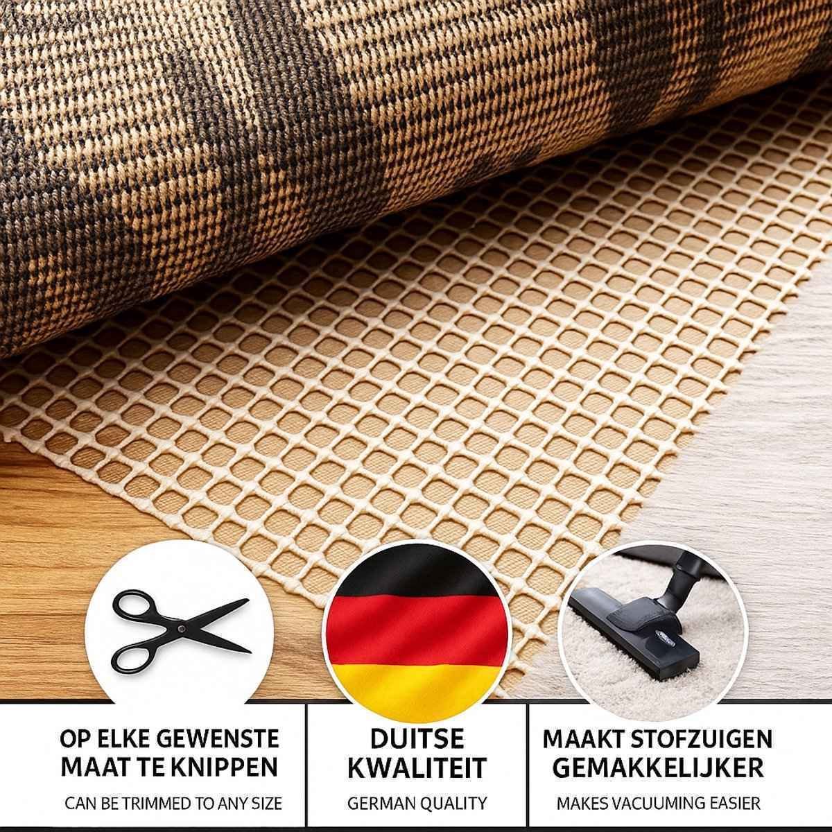 Hauskraft Antislipmat Voor Vloerkleed - 60x200 cm - Antislip tapijt - Ondertapijt - Onderkleed - Antisliponderkleden - Antislipmat onder Vloerkleed