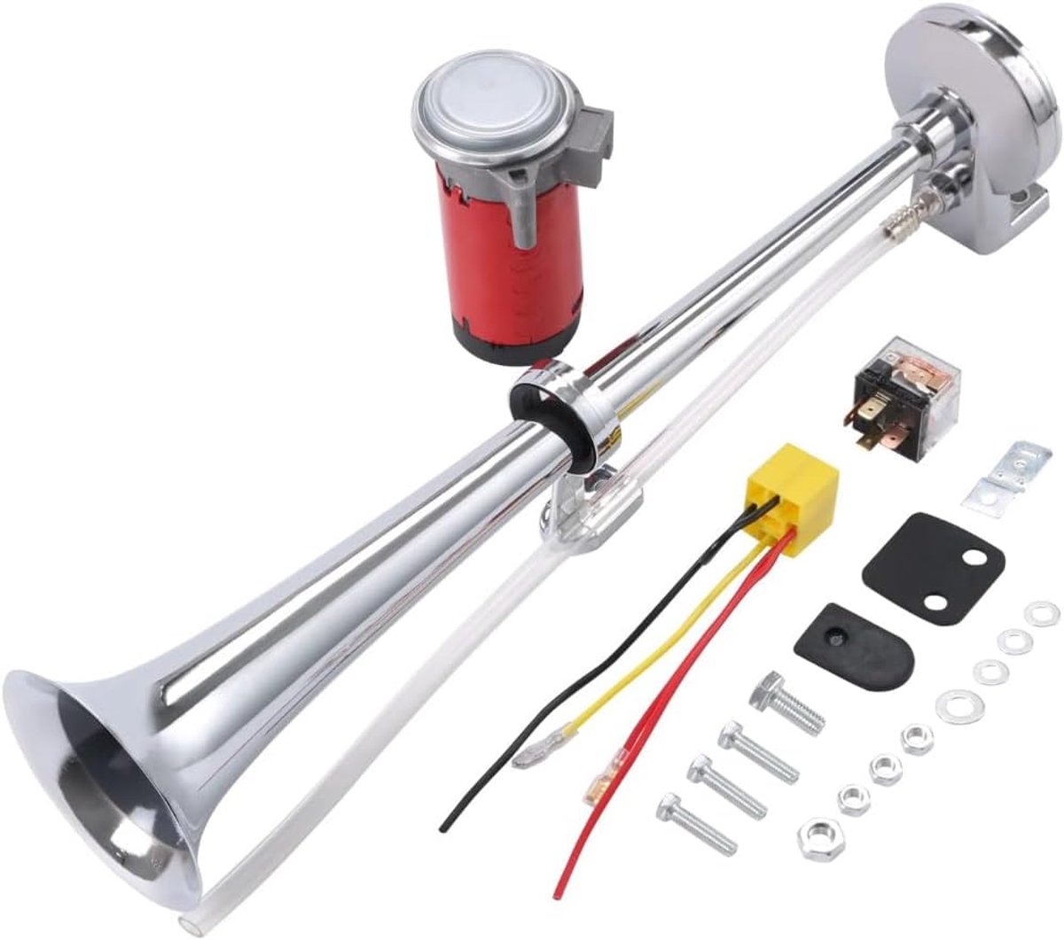 Claxon Vrachtwagen 12v, Trompet 12v, Bootclaxon, voor Auto