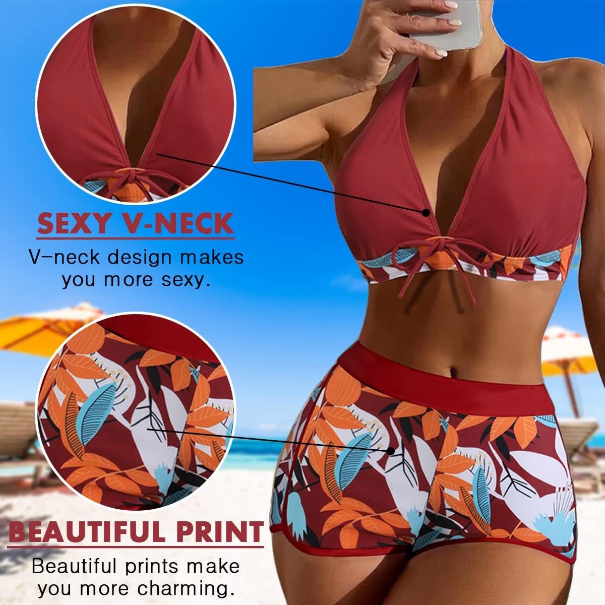 Cross Back Badpakken Luipaard Twist Front Badmode Dames Bikini Set