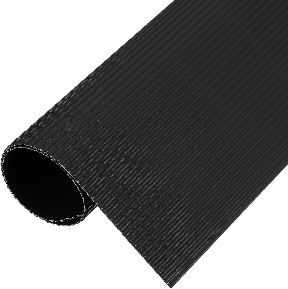 Golfkarton vellen, 5 stuks, 30 cm x 20 cm x 15 mm, zwart karton voor