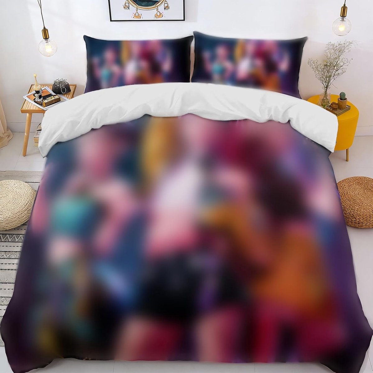 Dekbedovertrekset 135 x 200 cm - Microvezel - Zacht en ademend - Perfect voor kinderen - SnelShoppen