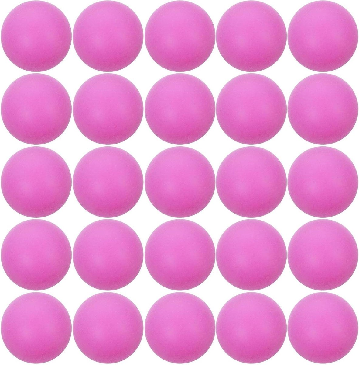Tafeltennisballen - Loterijballen Pingpongballen - Feestjes Loterijen - Matte Grip Nauwkeurige Maat - 40 mm - Paars