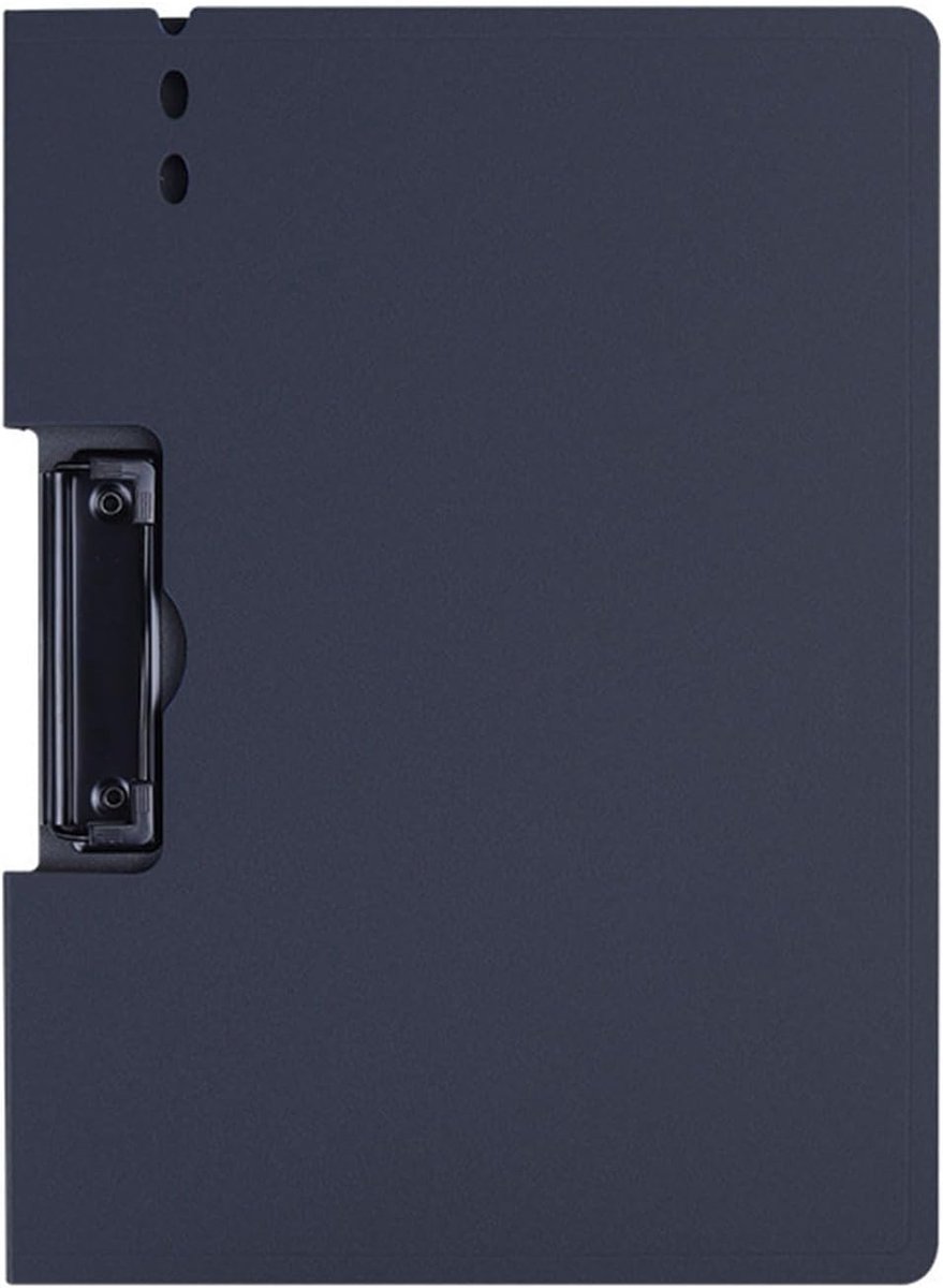 Bobypet - Opklapbaar Klembord A4 met Metalen Klem - Multifunctionele Schrijfplank en Documenten Organizer - Waterbestendige Folder voor Kantoor, School en Vergaderingen - Zwart