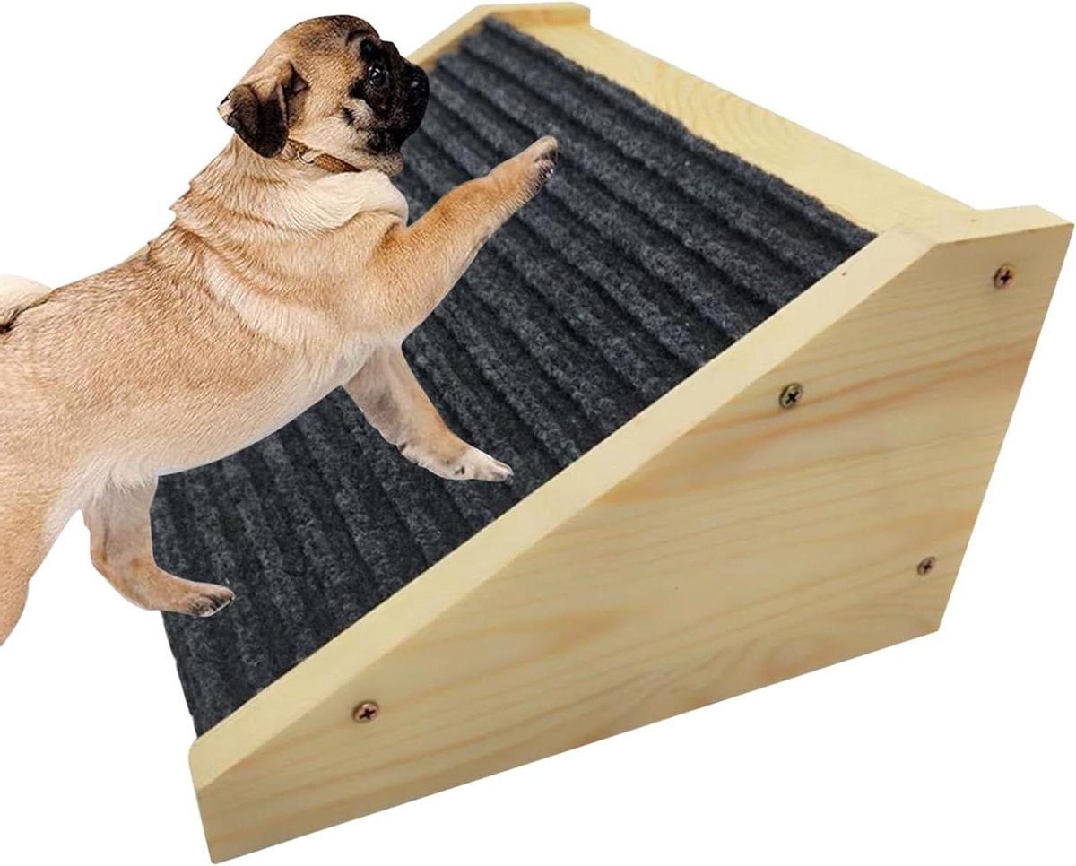 Honden Loopplank - Honden trapjes - Huisdieren Mobiliteit - Antislip Oppervlak - 30x15x25 cm - Niet gespecificeerd