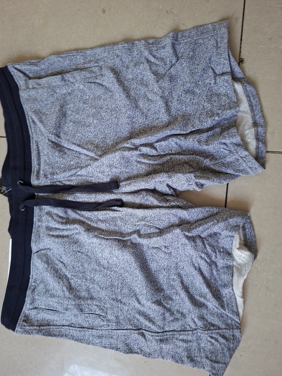 Livergy Korte Heren Jogging Broek / Licht Grijs gemeleerd / 4XL / Met Steekzakken en Achterzak