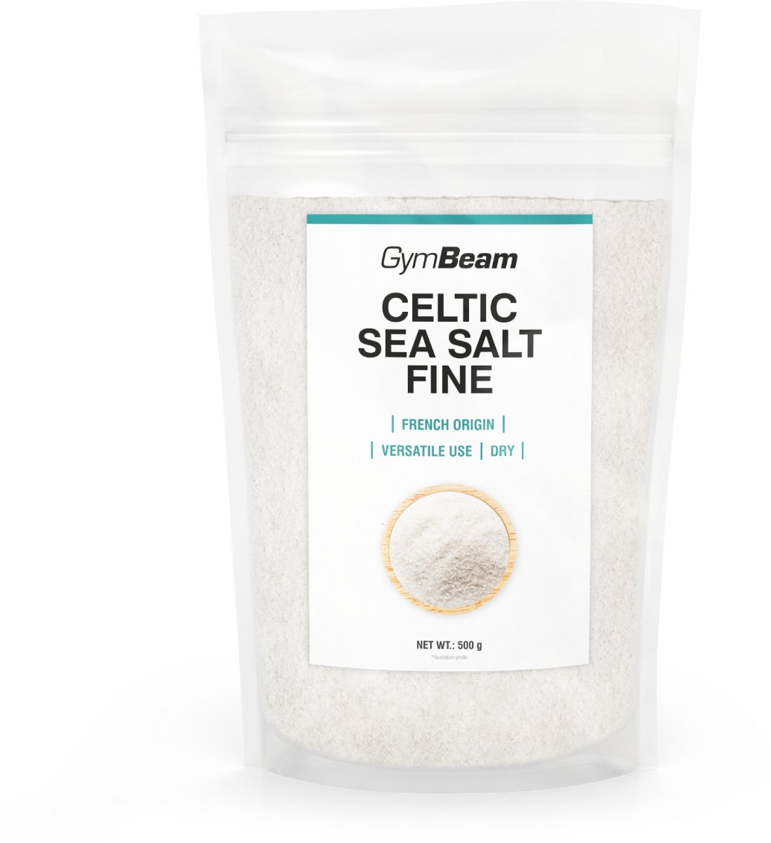 GymBeam Keltisch zeezout 500 g