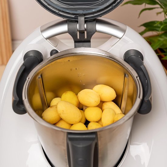 WunderPeeler V2 Schilopzetstuk voor Thermomix TM7 - Compatibel TM6, TM5, TM31, kunststof raspschijf voor groenten schillen — afbeelding 5
