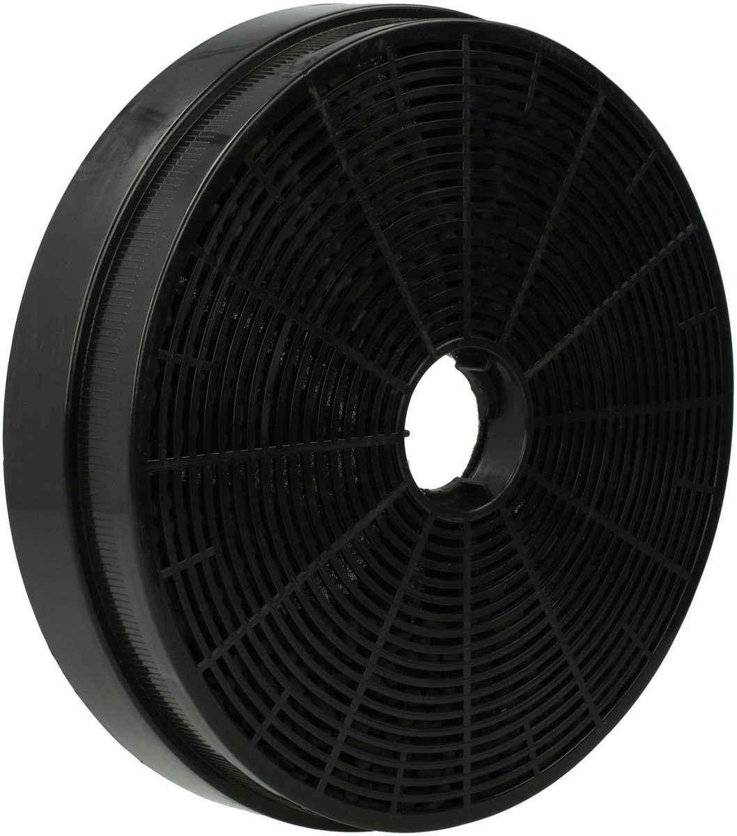 vhbw 4x actieve koolstoffilters compatibel met Klarstein afzuigkappen 10029385, 10029387, 10029388, 10031900, 10031902, 10031903, 10031904 - 17,5 cm
