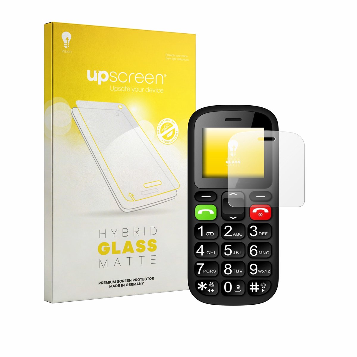 upscreen - Screenprotector voor artfone CS181 - Folie Beschermfolie Beschermglas matte