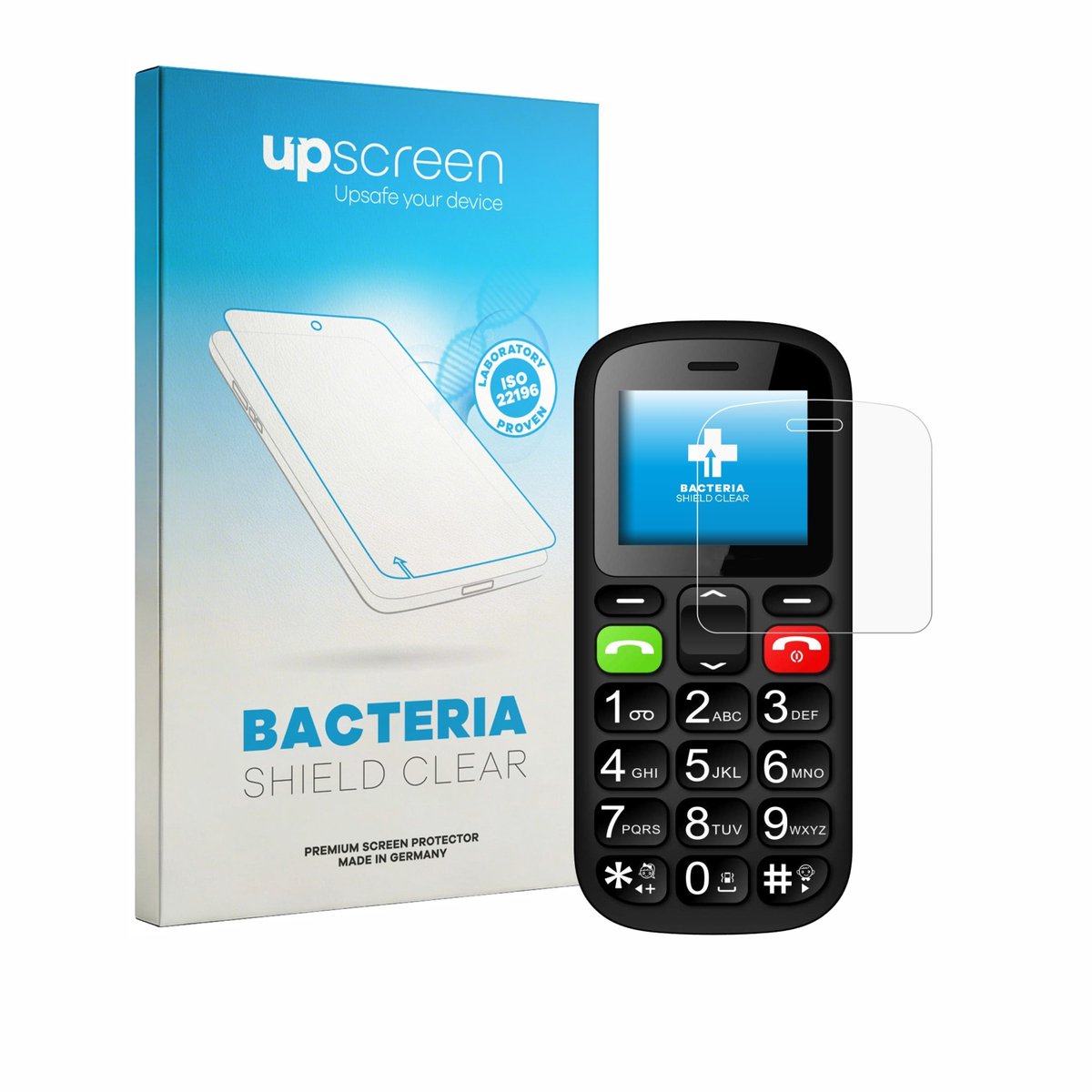 upscreen - Screenprotector voor artfone CS181 - Folie Beschermfolie transparant antibacterieel