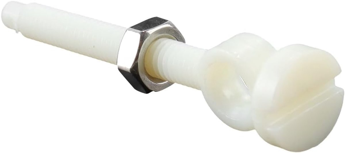 Afvoerschroef, Plastic Gootsteenpluggen Vervanging Afvoerschroef voor Badkamer Keuken (62,5 mm)
