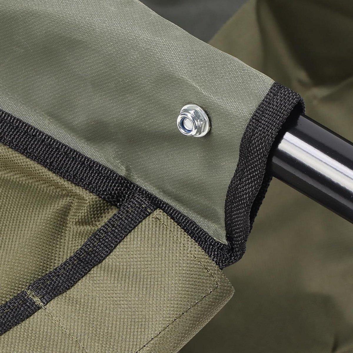 Opvouwbare Tuinkruiwagen - Tuinwagen Kruiwagen - Tuinieren Werk - Stalen Frame Oxford Tas - 148 x 72 x 29 cm