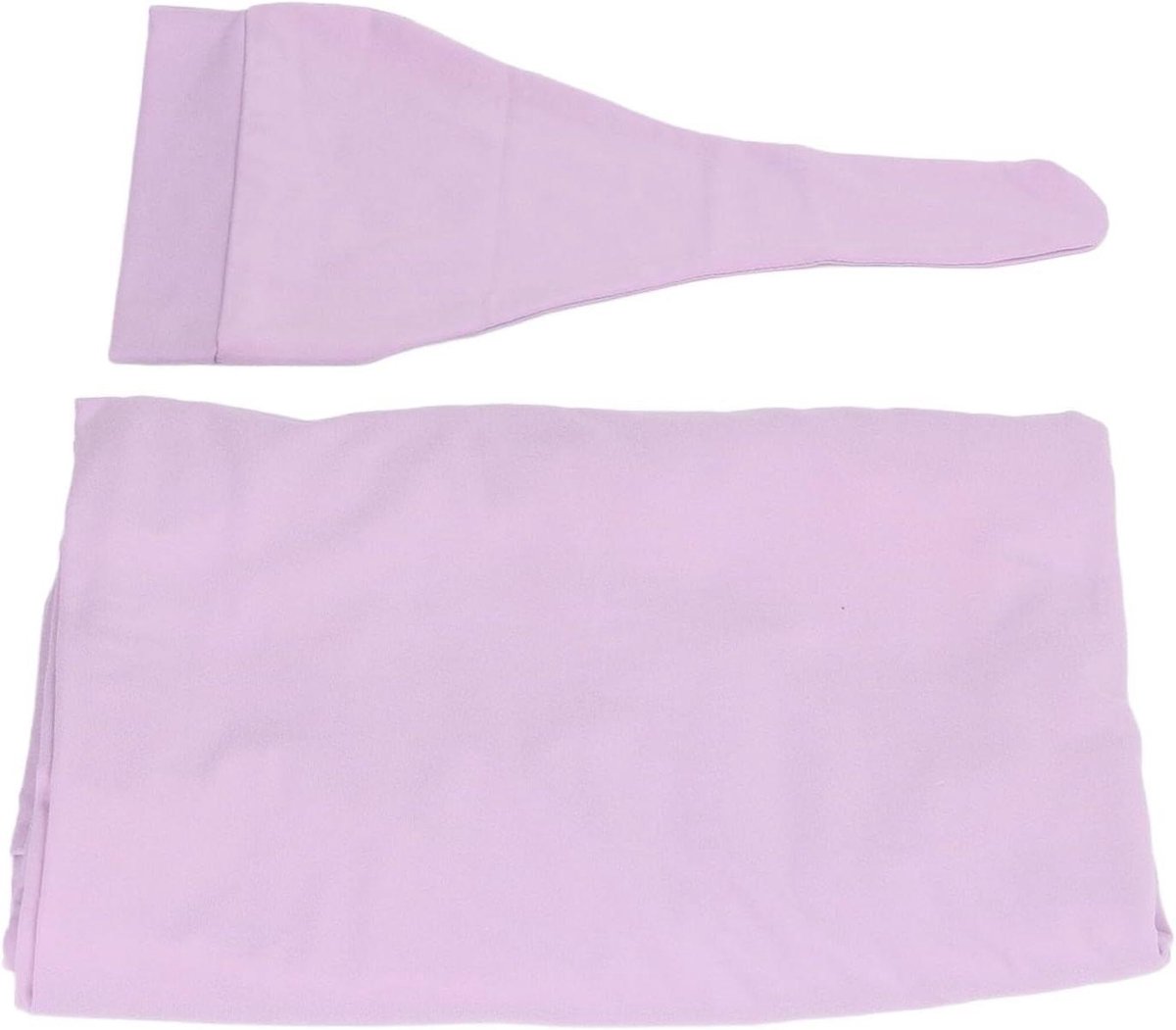 Baby Swaddle Set - Wikkeldeken baby Baby wikkeldoek - Baby Comfort - Zachte Geborstelde Stof - 60x60 cm - Taro Paars