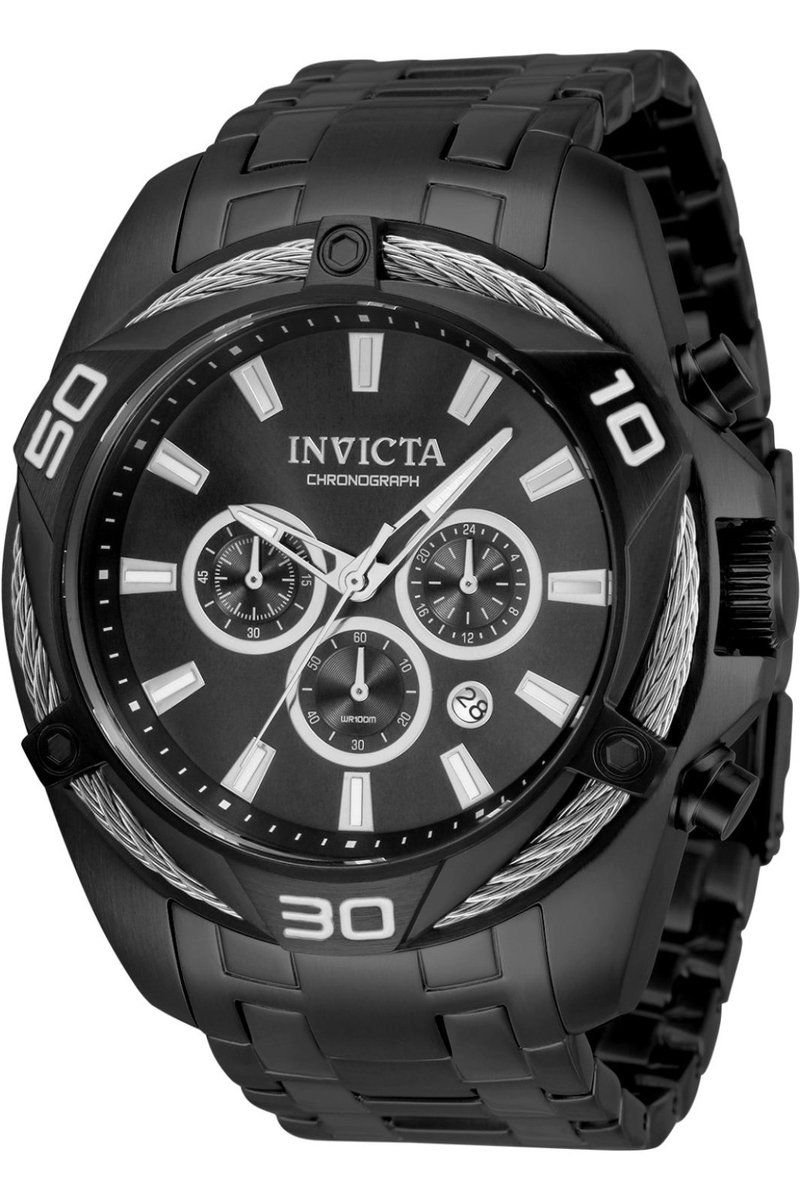 Invicta Bolt 34136 Heren Quartz Horloge - 50 mm