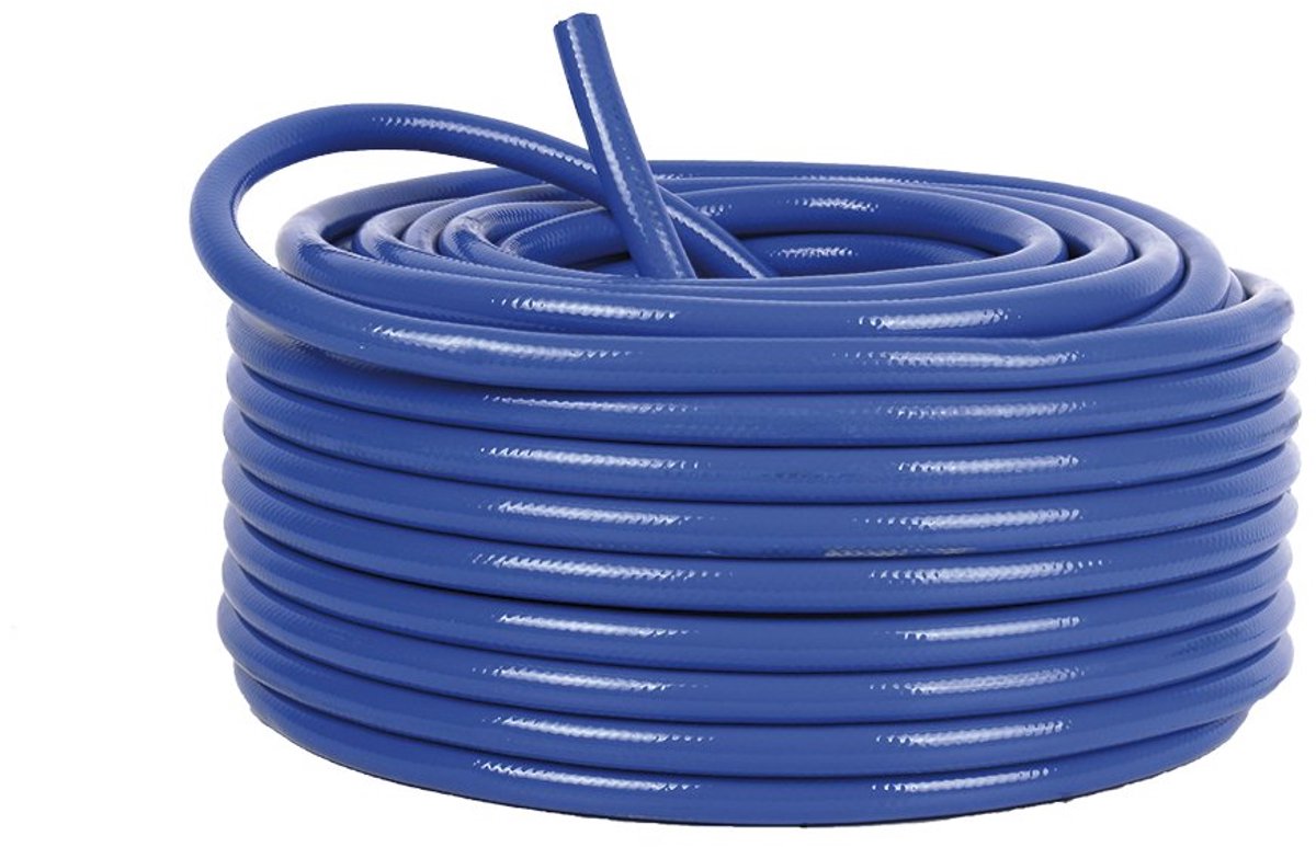 SnelShoppen - Gecomprimeerde Luchtslang Blauw 8 x 12 mm | Flexibele Slang voor Luchtcompressor | Hoogwaardige Kwaliteit | Ideaal voor Tuin, Garage en