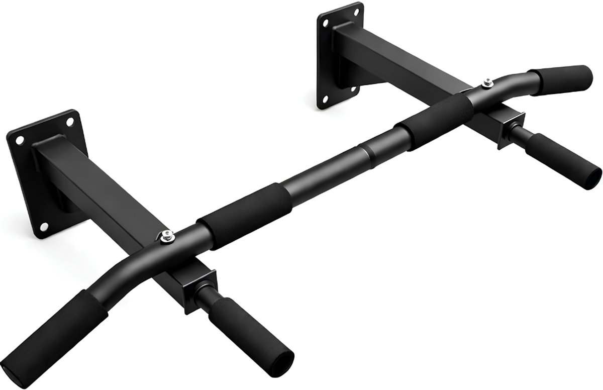 SP® Pull Up Bar - Pull Up Bar Deur - Optrekstang - Zwart - 52cm x 20cm x 12cm