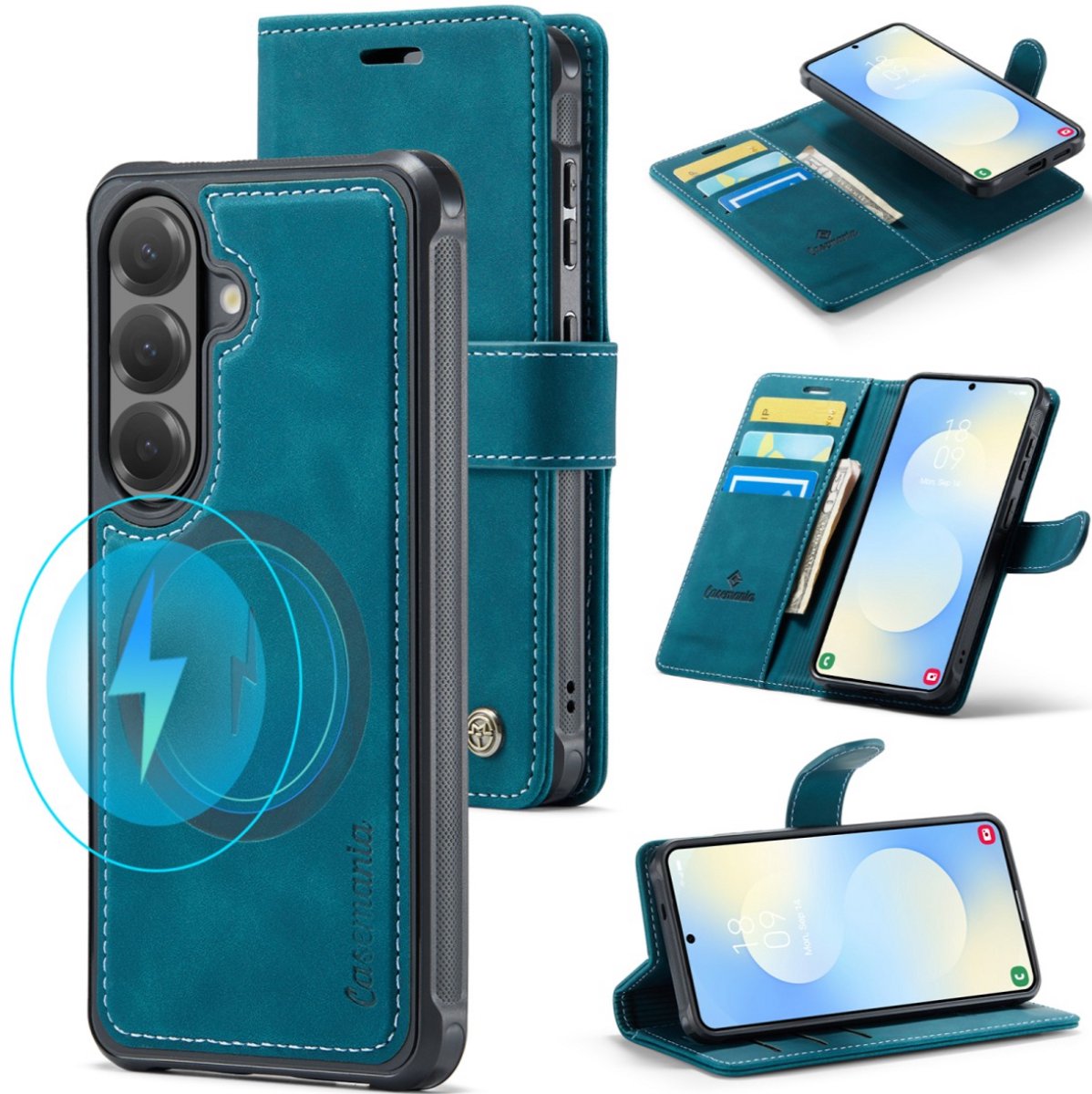 Casemania - Samsung A27 - 2-in-1 Magnetic - MagSafe Case - Groen