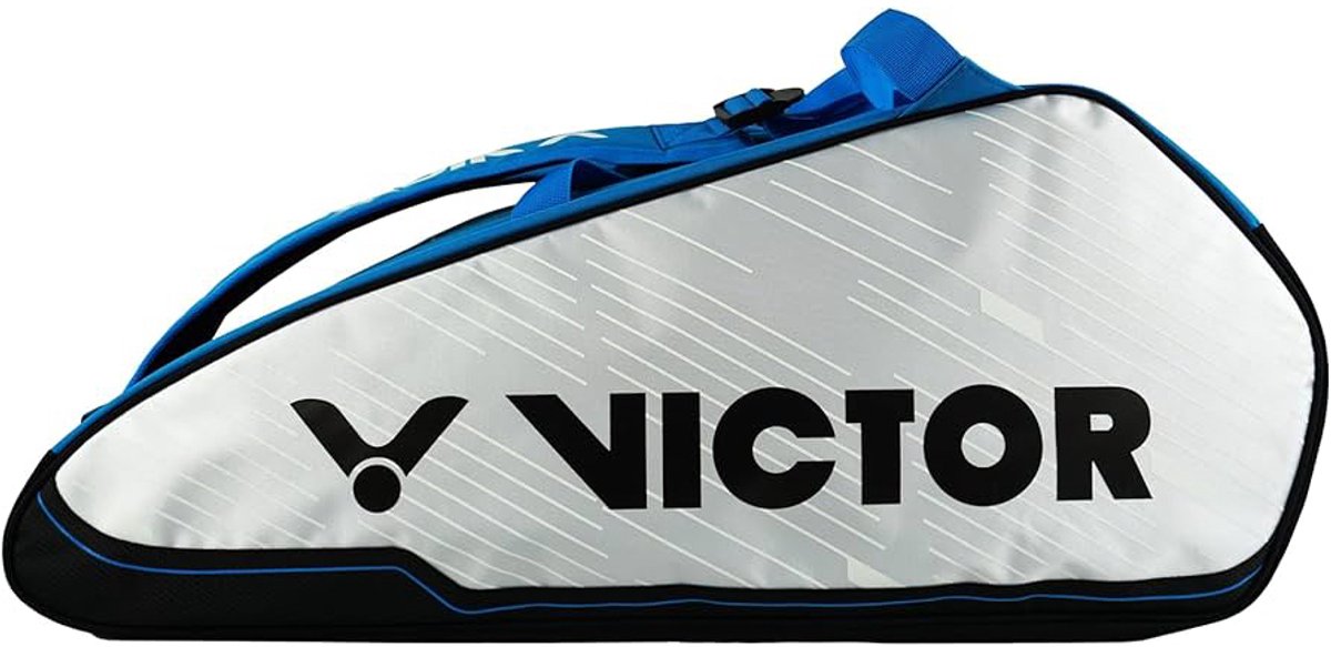 VICTOR 9114B double thermobag badminton - wit / blauw