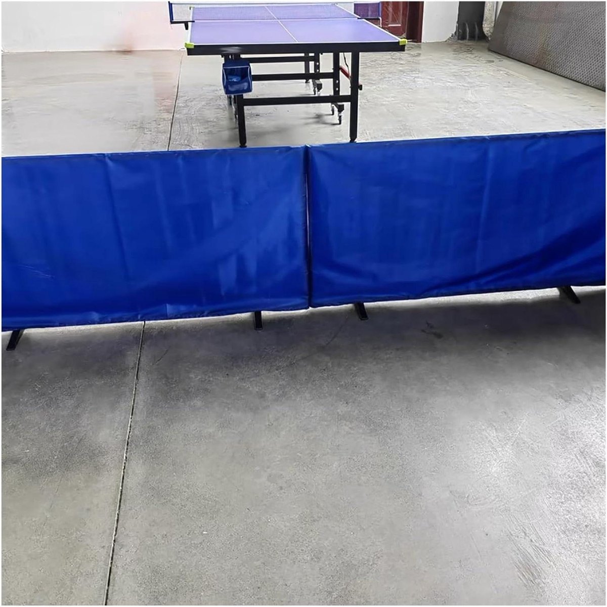 Tafeltennis Barrière - Ping Pong Afscheiding - Balcontrole - Opvouwbaar Ontwerp - 140 x 75 cm - Zwart