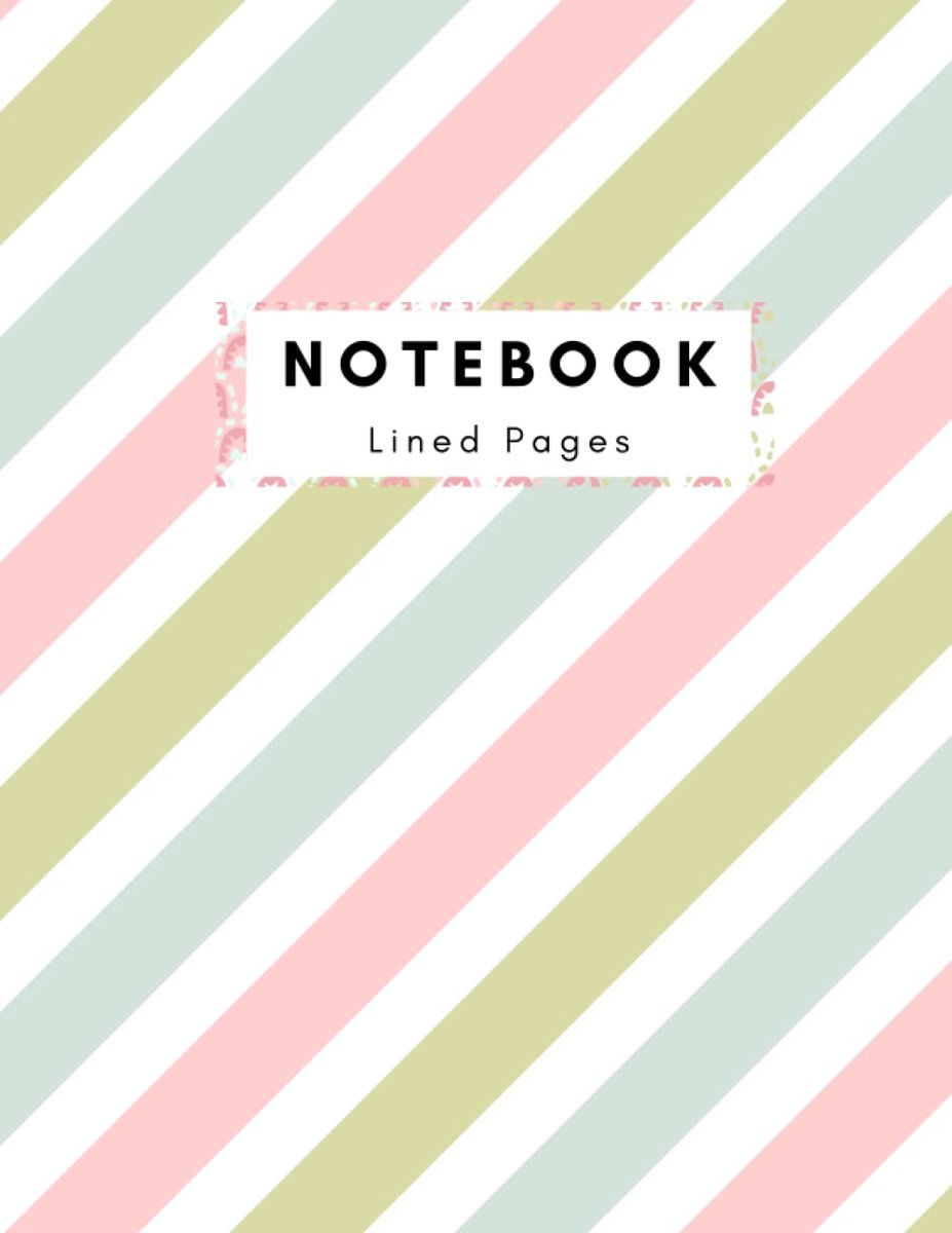 SnelShoppen - Schattig Notitieboek voor Bijbelstudie, Klasnotities, Kerknotities, Journalen, Werknotities - 8.5" x 11" - 160 Bladzijden - Weerstaat In