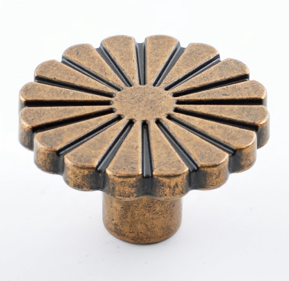 10 stuks meubelknoppen antiek messing, keukenknoppen knop 36,2 mm, kastknoppen bloemen, solide kastgrepen, deurknop zinklegering, vintage commode voor kasten, kledingkast, lade