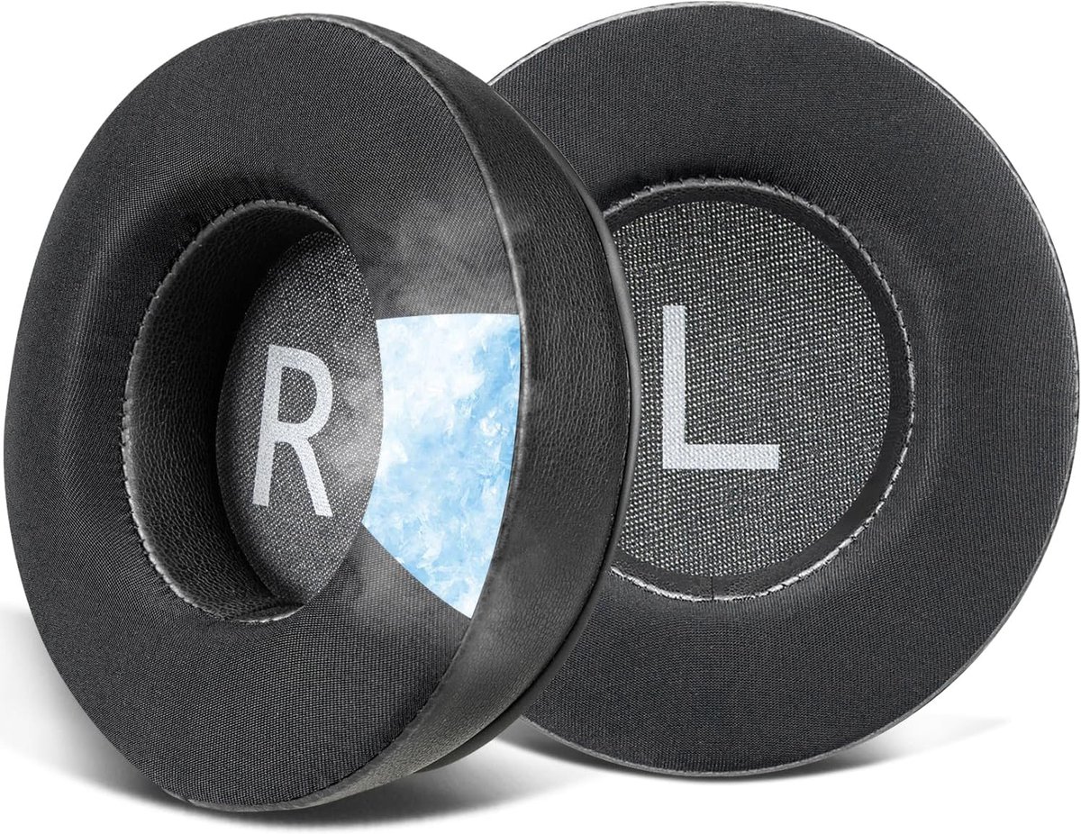 Oorkussens Vervanging voor MAONO AU-MH501, AU-MH601 Hoofdtelefoon, Earpads Cushions met Ice Silk Fabric, Noise Isolation Foam