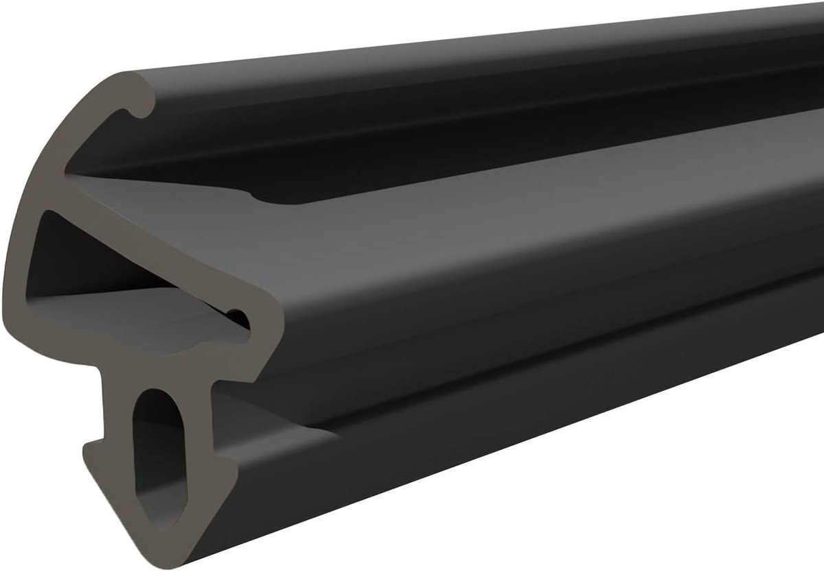 S-1150 Kommerling raamafdichting, zwarter rubberen afdichtingstape, kunststof afdichtingen, aluminium profielafdichting, voor pvc ramen en deuren, 5 m