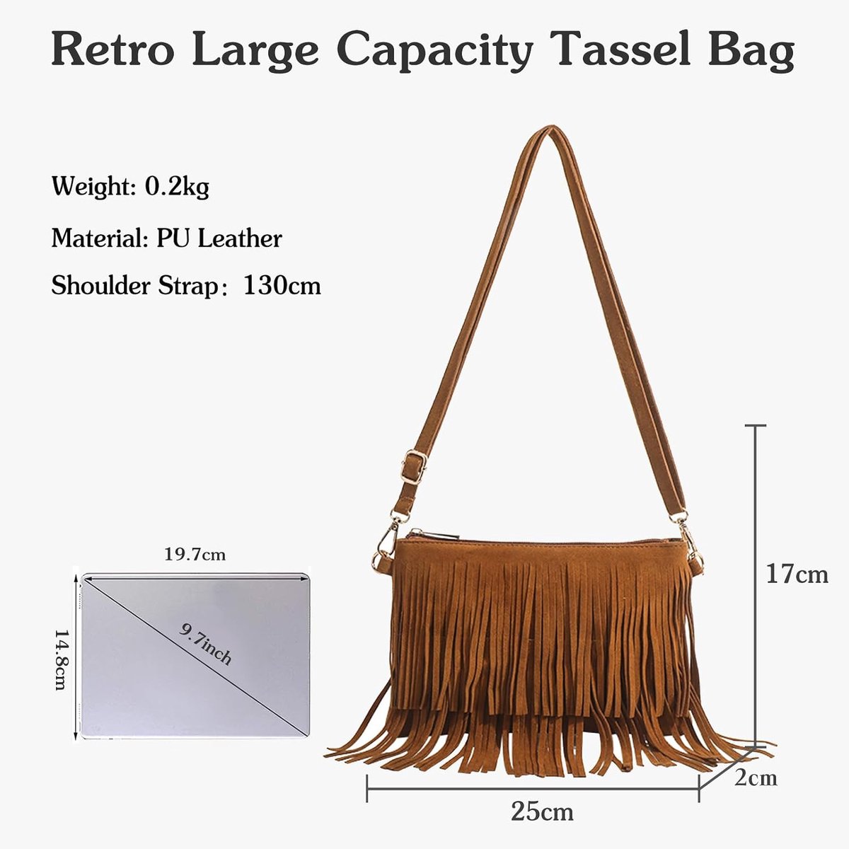Crossbody Tas Dames Schoudertas Handtas Vrouwen Hobo Messenger Bag Satchel voor Werk Reizen Dagelijks Gebruik