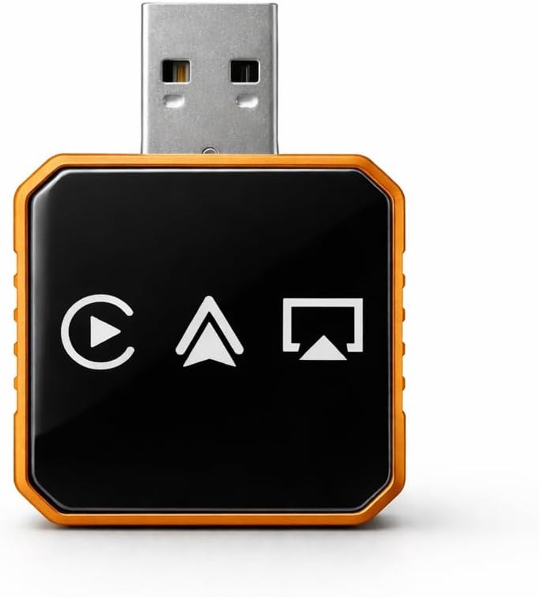 Link Pro - CarPlay & Android auto adapter draadloos 4-in-1 | AirPlay, Miracast & Mirror Screen | bedraad naar draadloos | Plug & Play USB | iOS & Android | compatibel 2016-2026