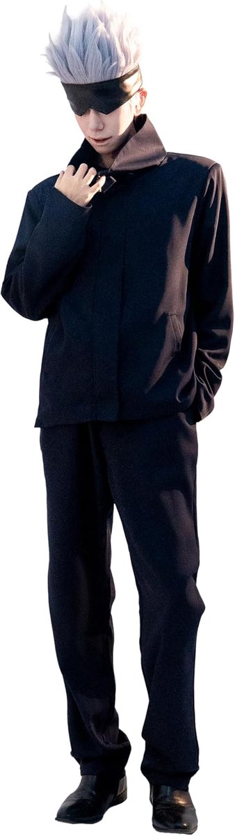 Gojo Satoru Docent Uniform Cosplay Kostuum voor Mannen